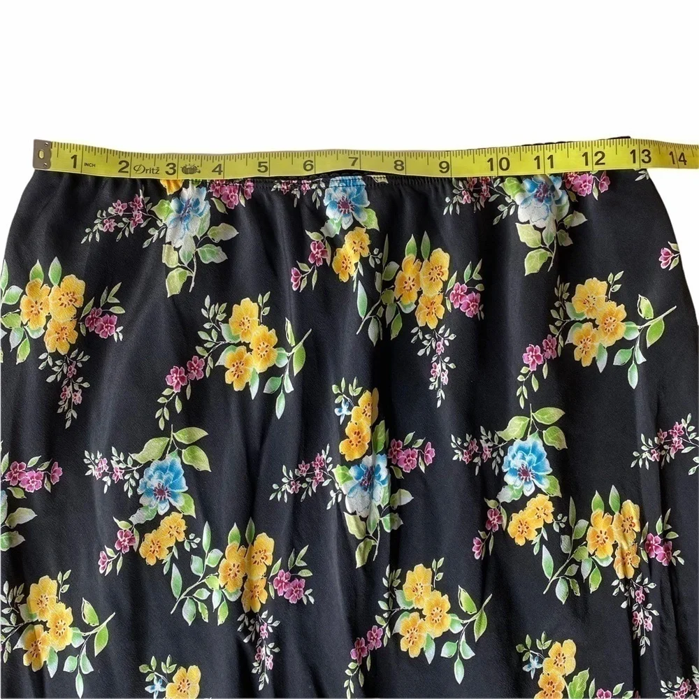 NWT Boston Proper Silk Maxi Skirt. Size 10
